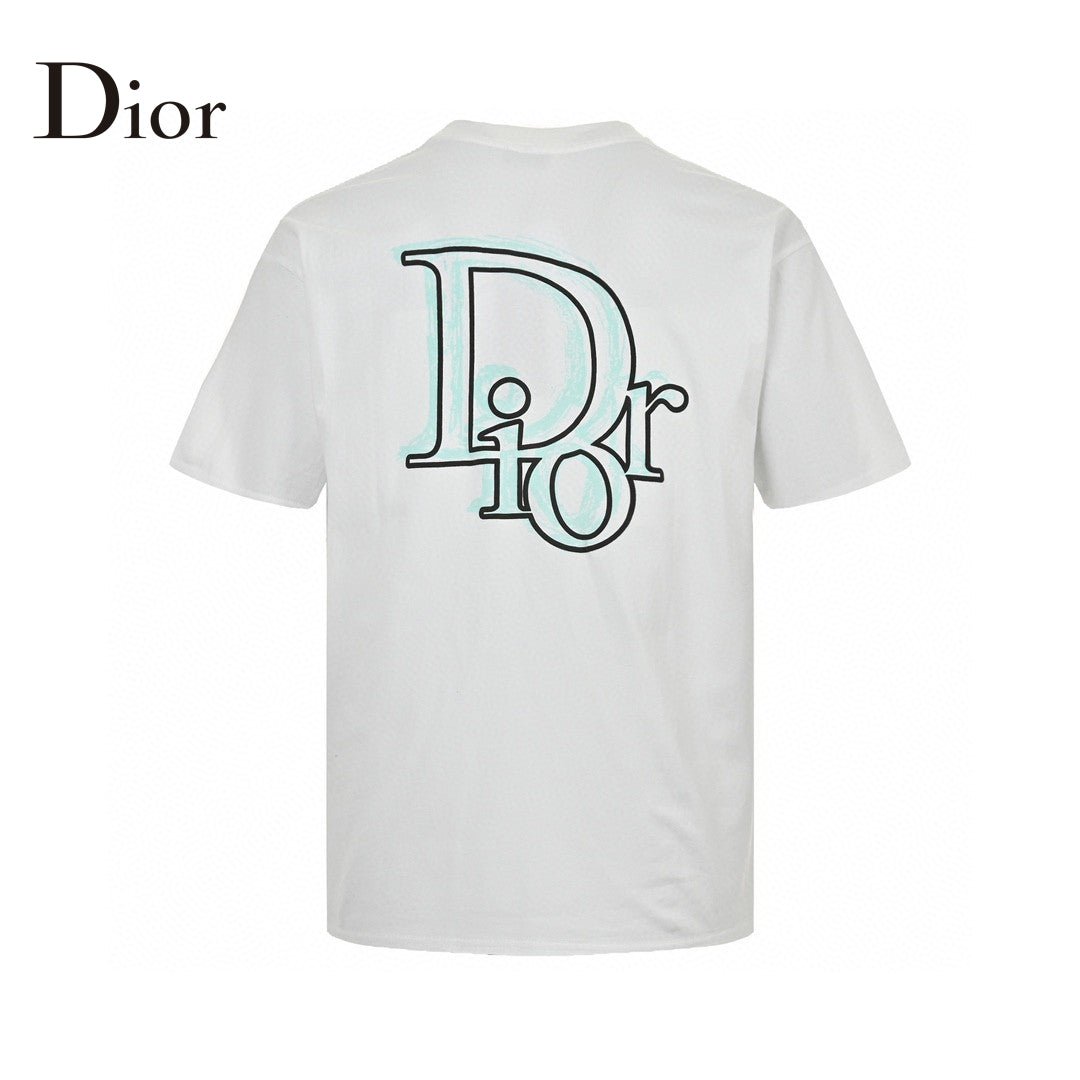 Dior Classic Logo T-Shirt (White) - netstar