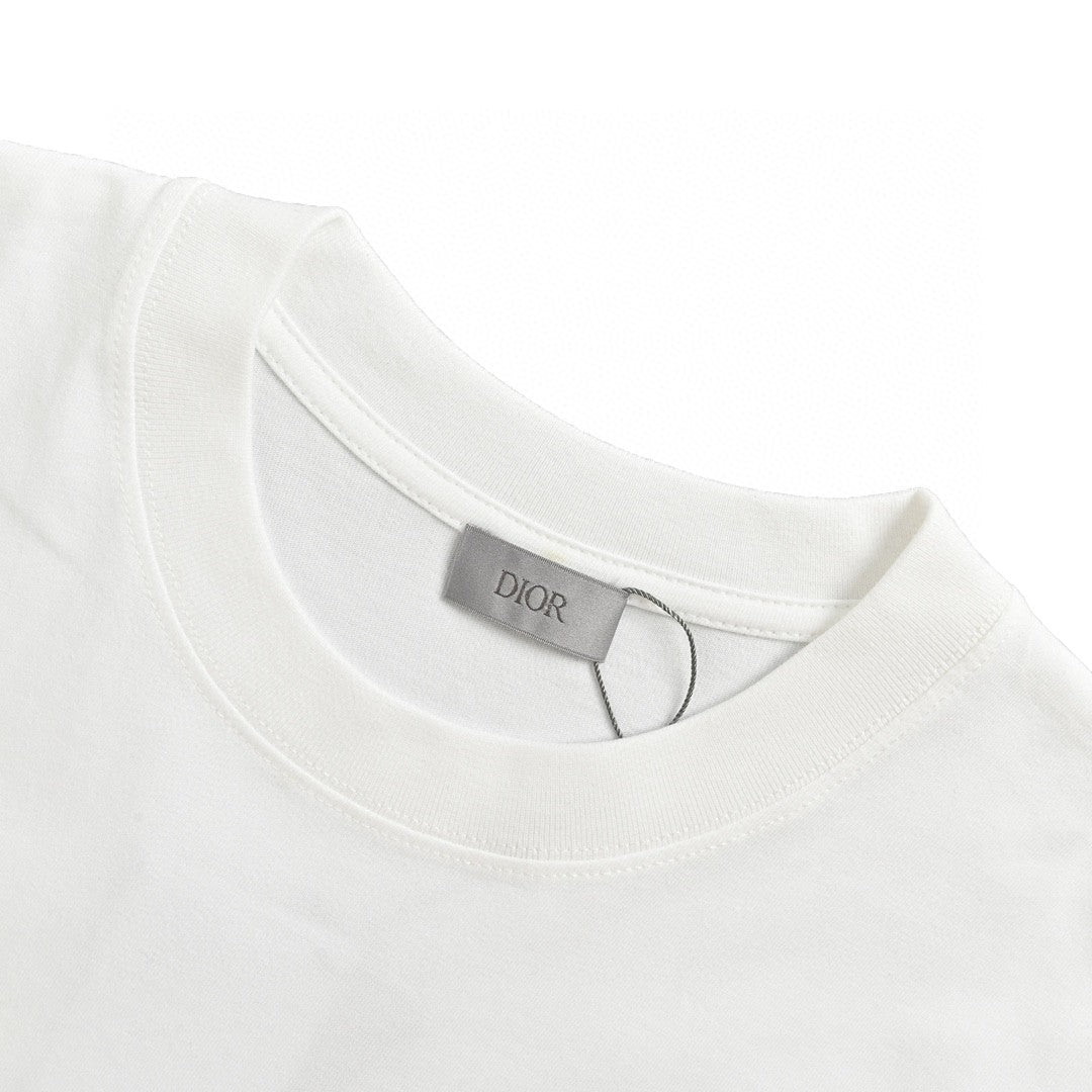 Dior Classic Logo T-Shirt (White) - netstar
