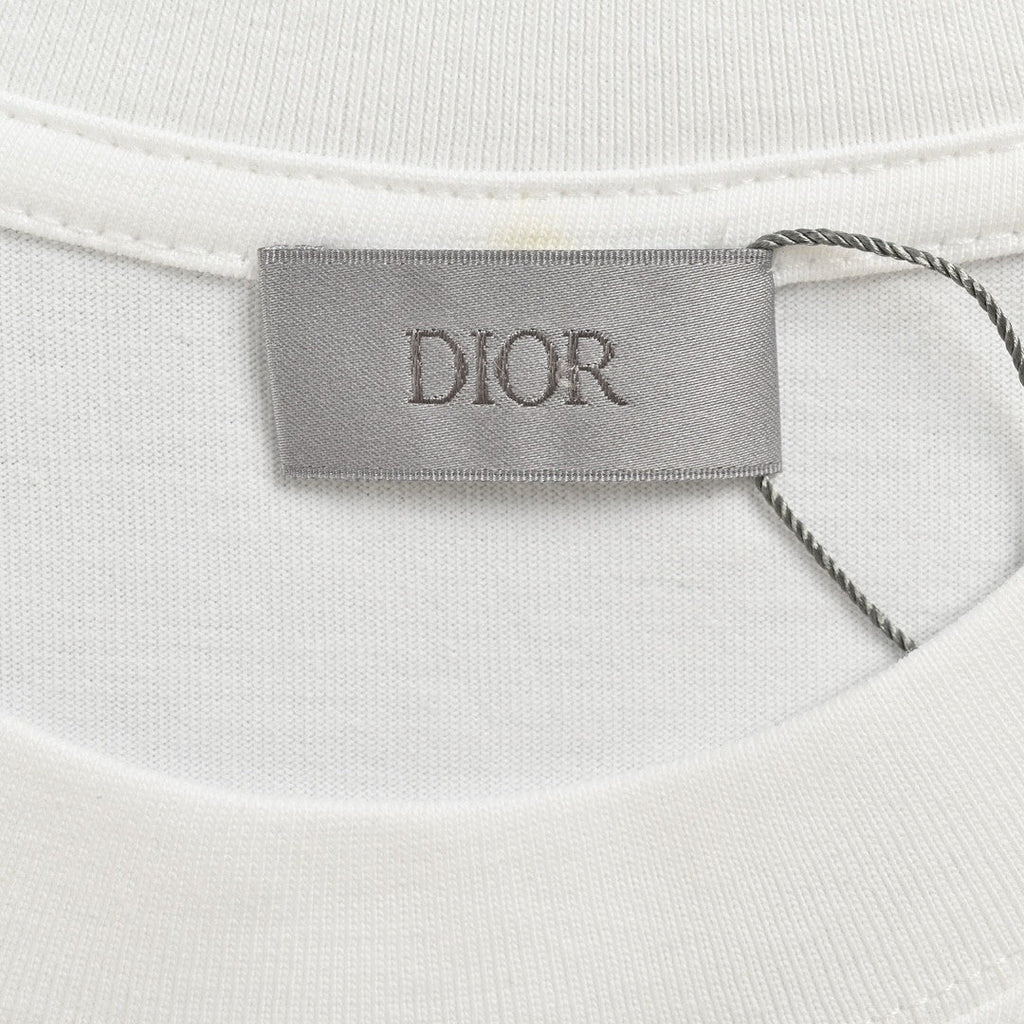 Dior Classic Logo T-Shirt (White) - netstar