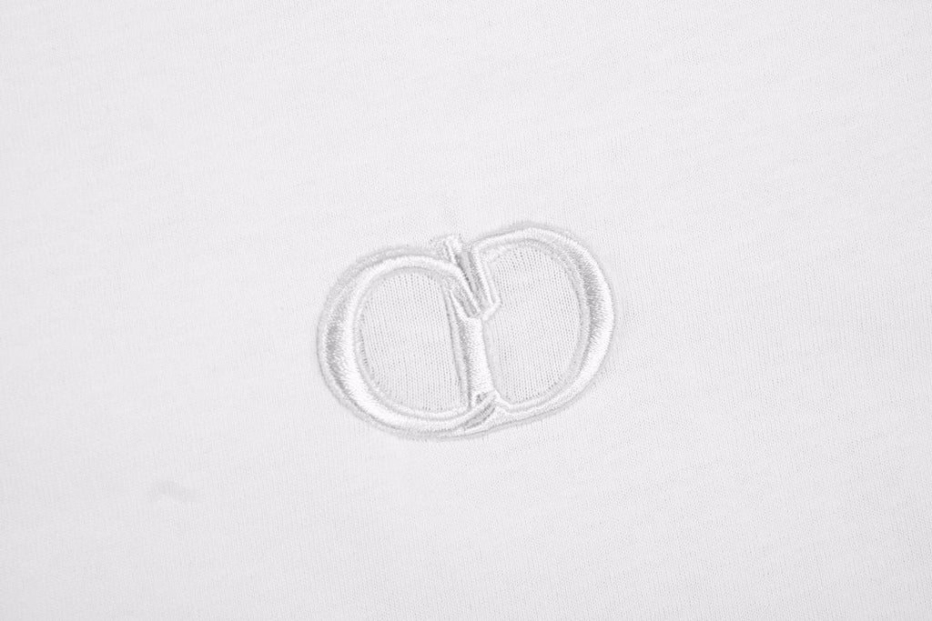 Dior Double D Logo T-Shirt (White) - netstar