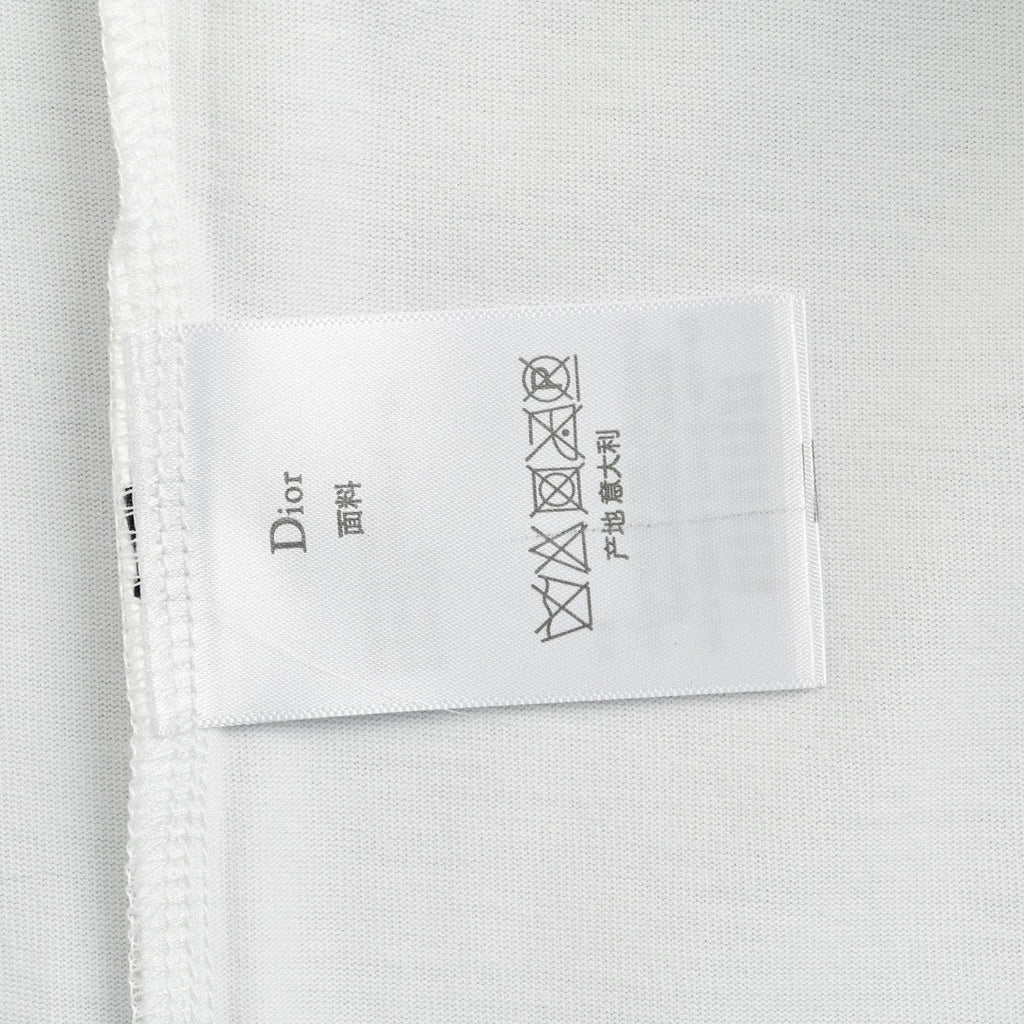Dior Dripping Logo T-Shirt (White) - netstar