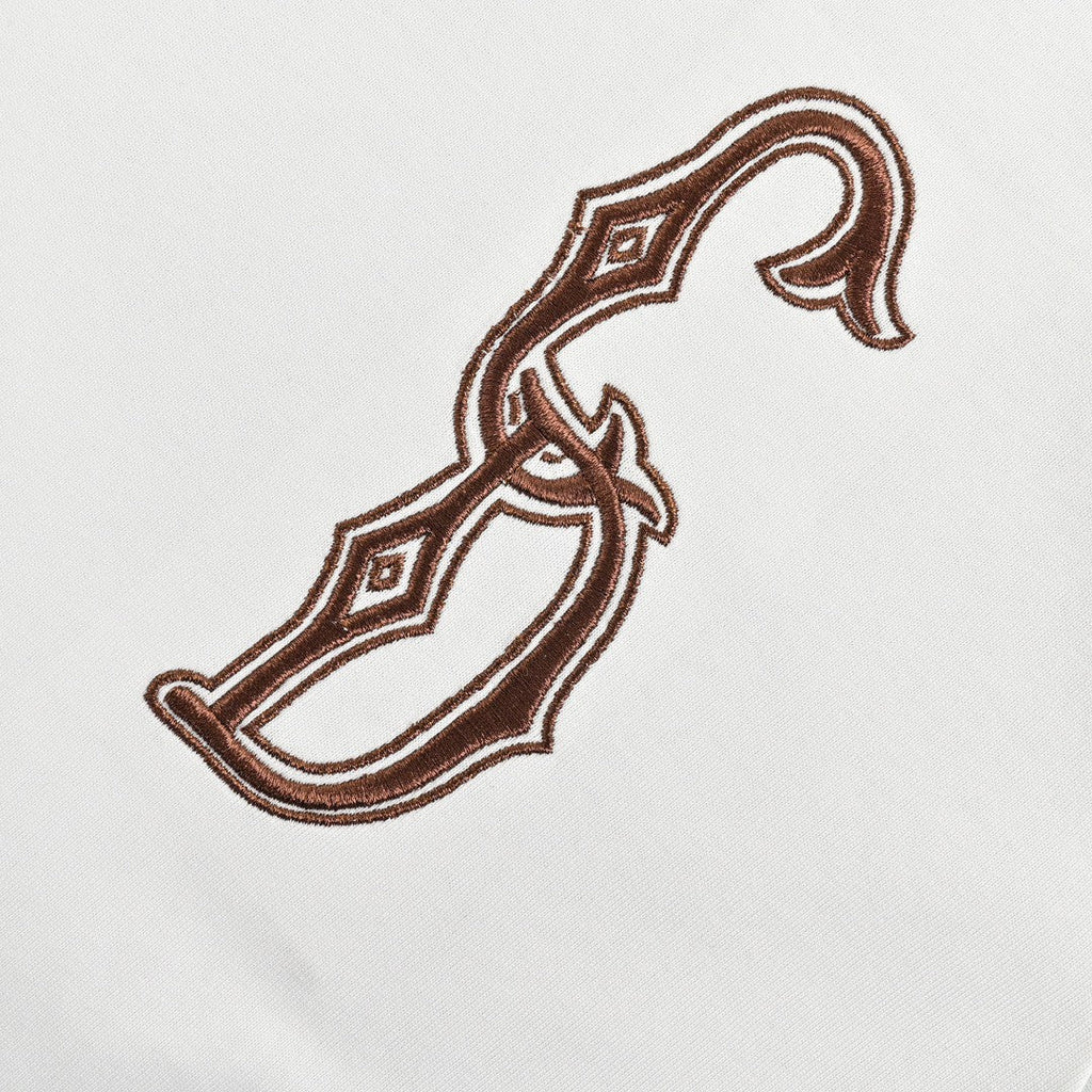 Dior Embroidered CD Logo T-Shirt (White) - netstar