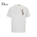 Dior Embroidered CD Logo T-Shirt (White) - netstar