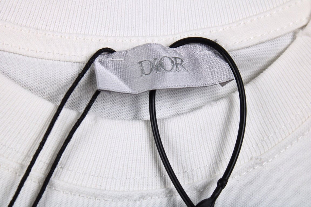 Dior Embroidered Lizard T-Shirt - White - netstar