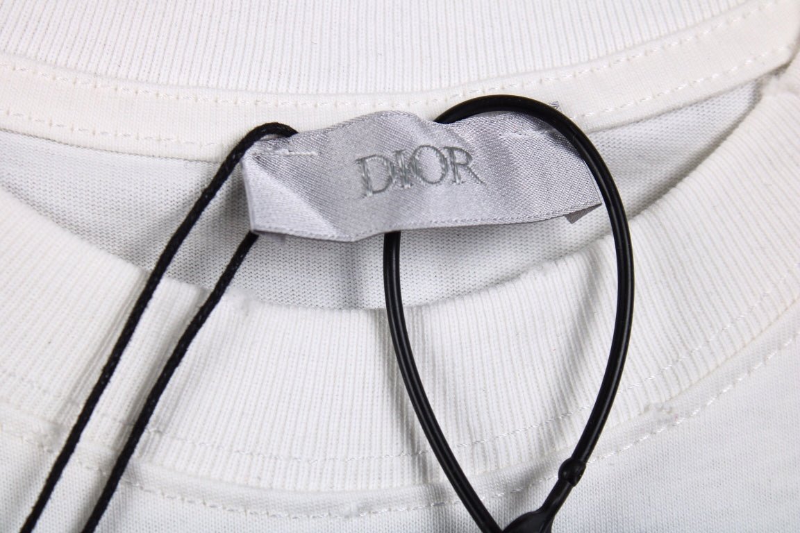 Dior Embroidered Lizard T-Shirt - White - netstar