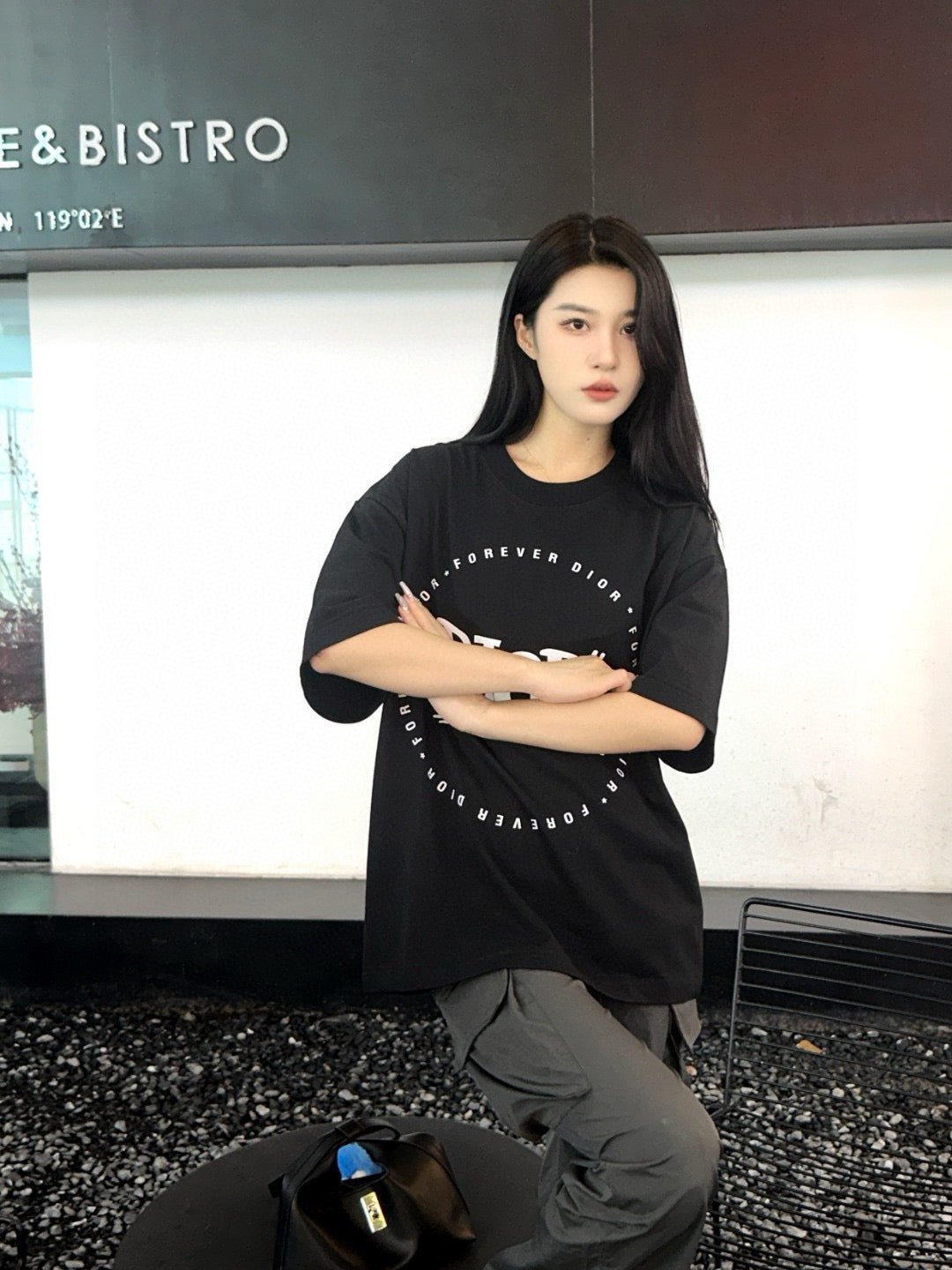 Dior "Forever Dior" T-Shirt (Black) - netstar
