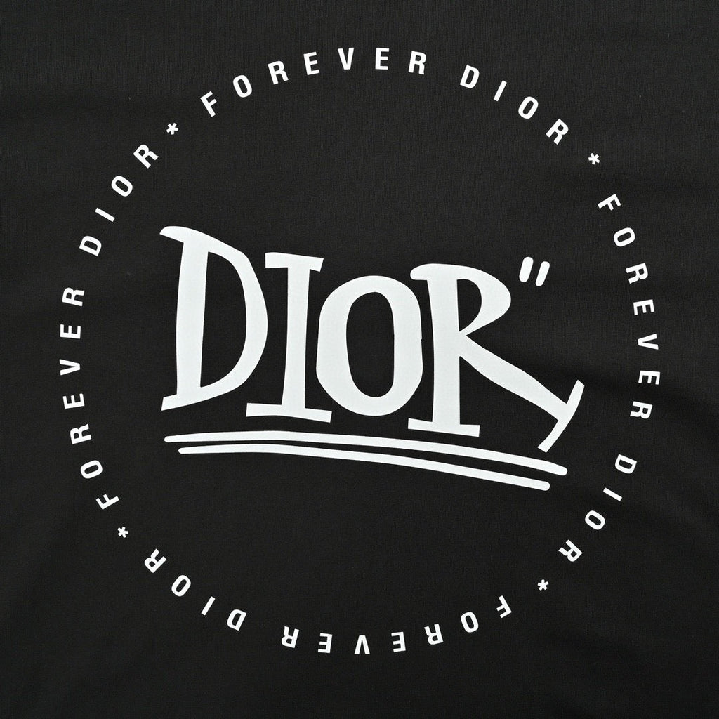 Dior "Forever Dior" T-Shirt (Black) - netstar