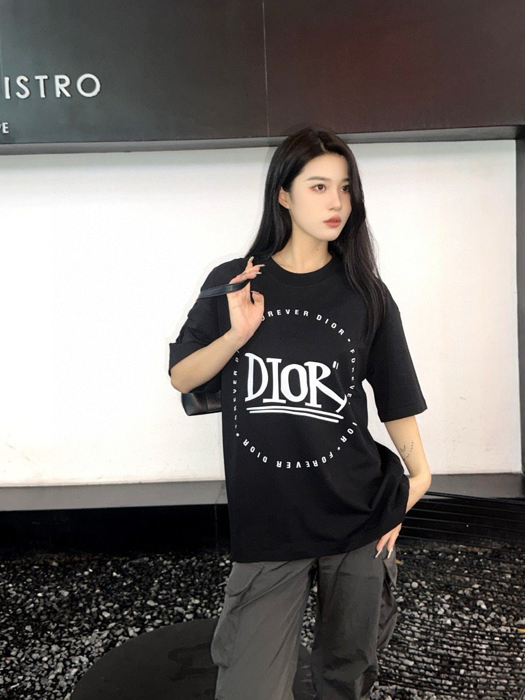 Dior "Forever Dior" T-Shirt (Black) - netstar