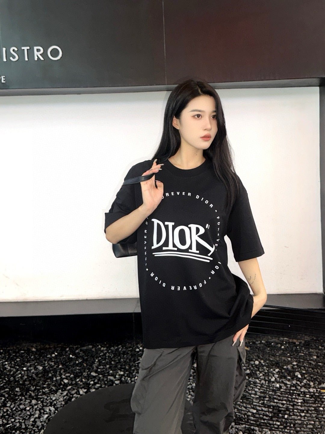 Dior "Forever Dior" T-Shirt (Black) - netstar
