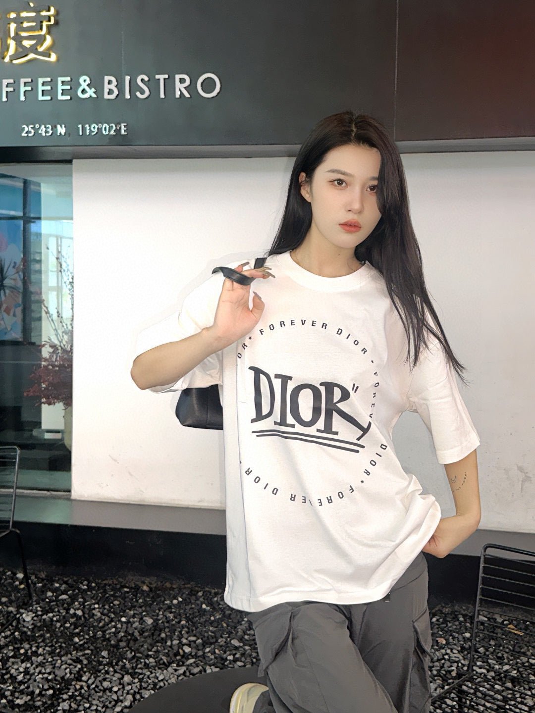 Dior "Forever Dior" T-Shirt (White) - netstar