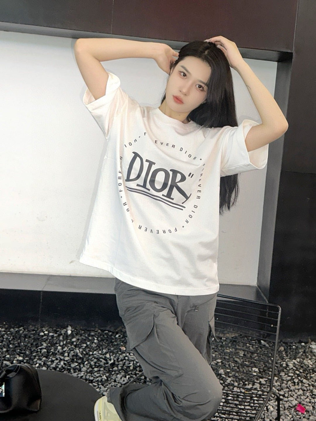 Dior "Forever Dior" T-Shirt (White) - netstar
