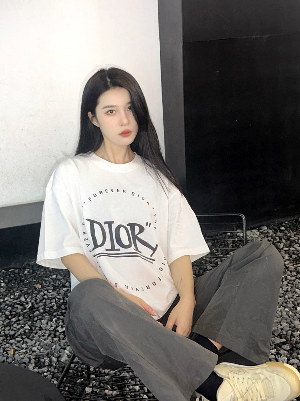 Dior "Forever Dior" T-Shirt (White) - netstar