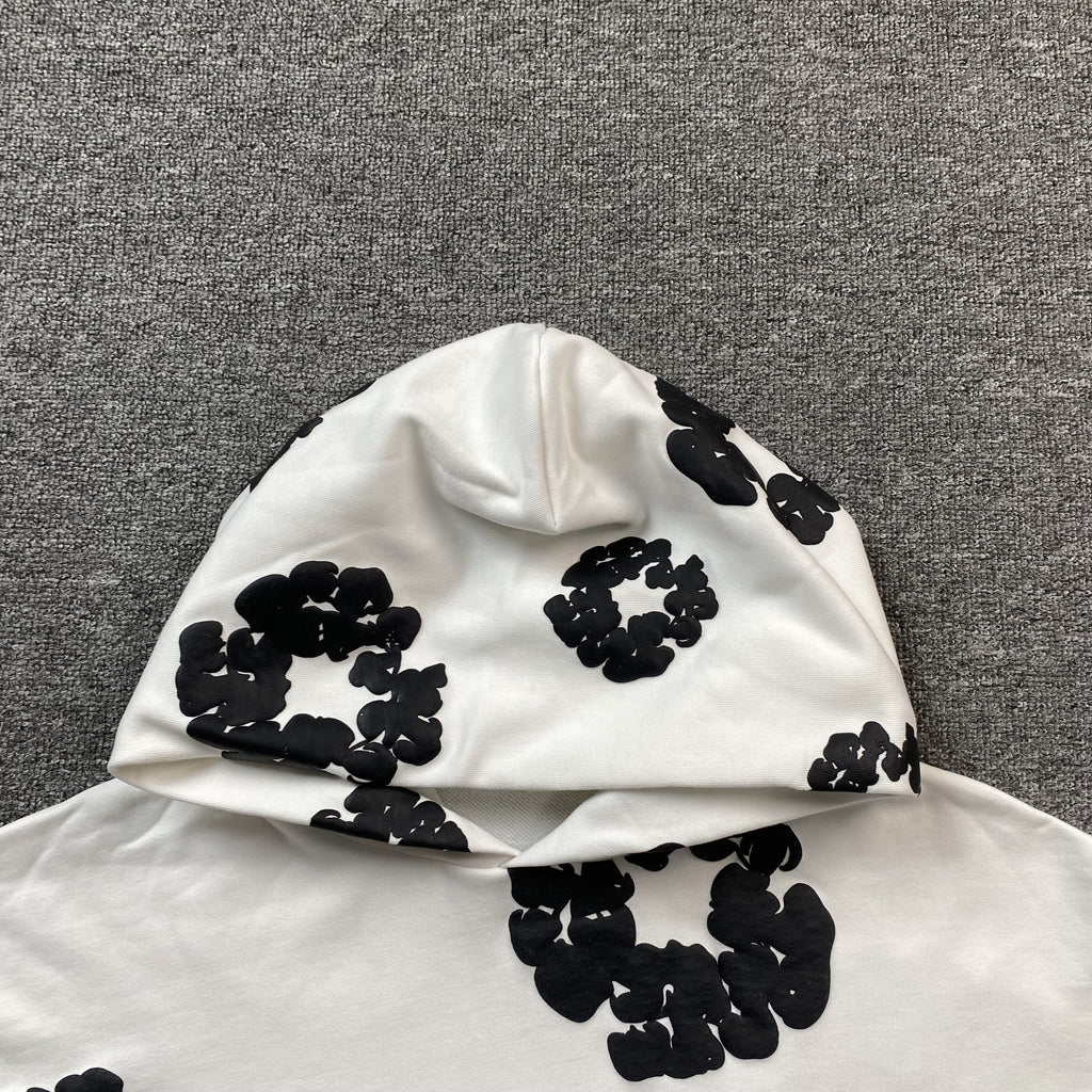 DENIM TEARS COTTON WREATH HOODIE WHITE - netstar®