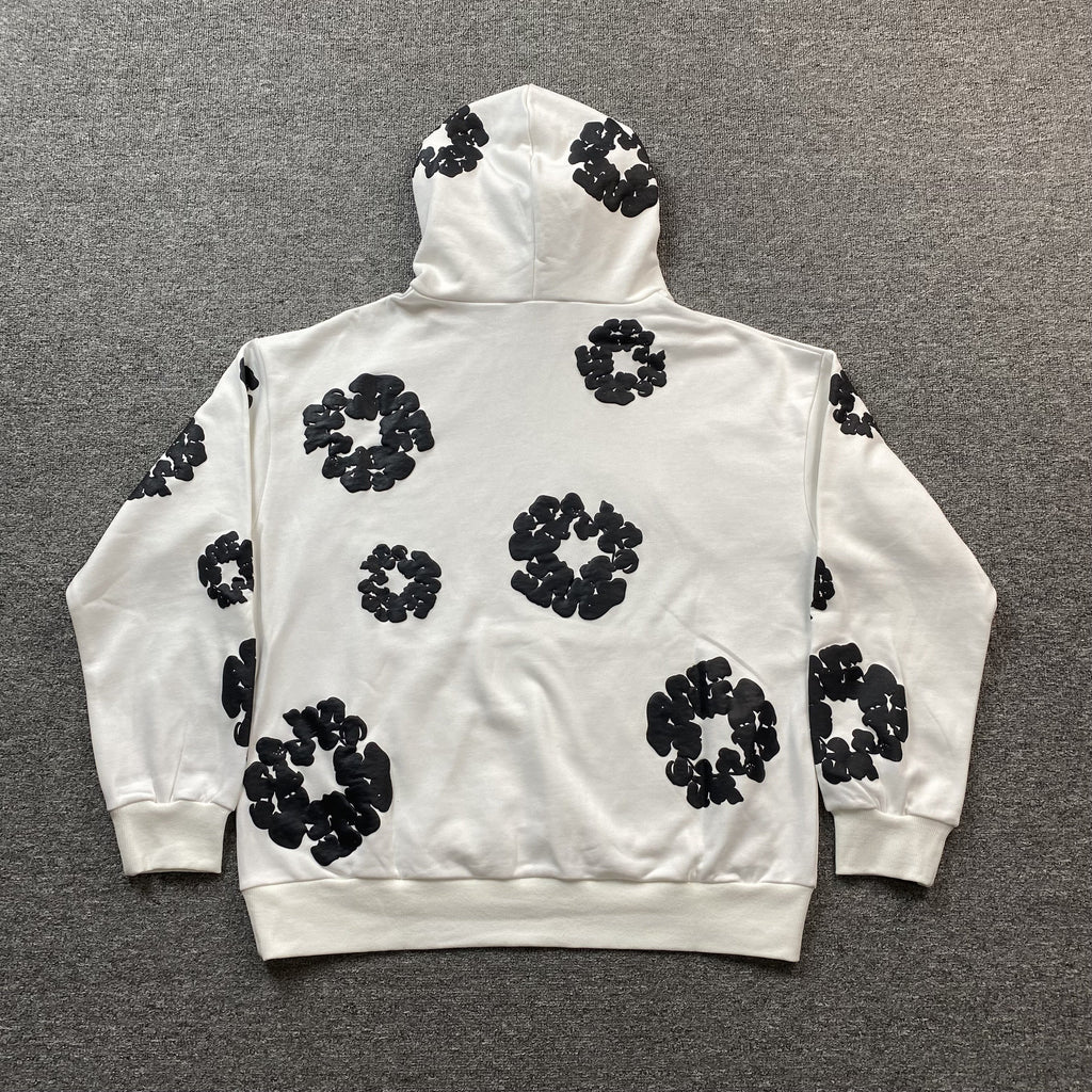 DENIM TEARS COTTON WREATH HOODIE WHITE - netstar®