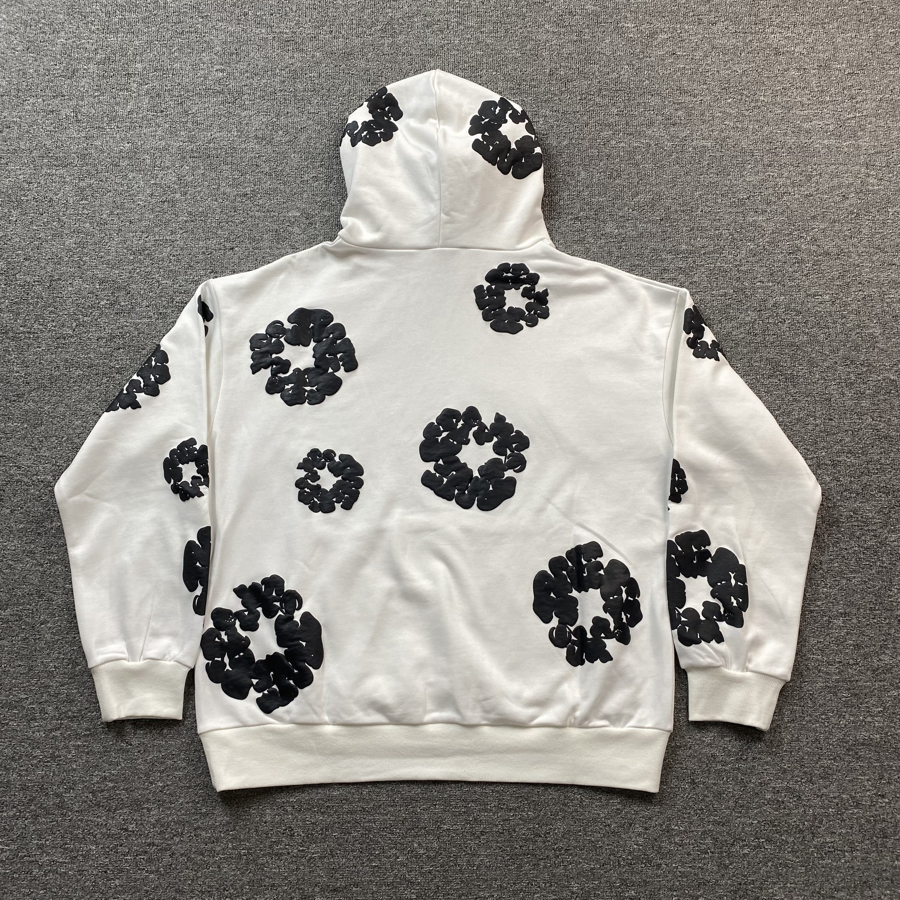 DENIM TEARS COTTON WREATH HOODIE WHITE - netstar®