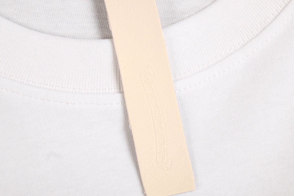 CHROME HEARTS HORSE SHOE LOGO T-SHIRT WHITE PINK - netstar®