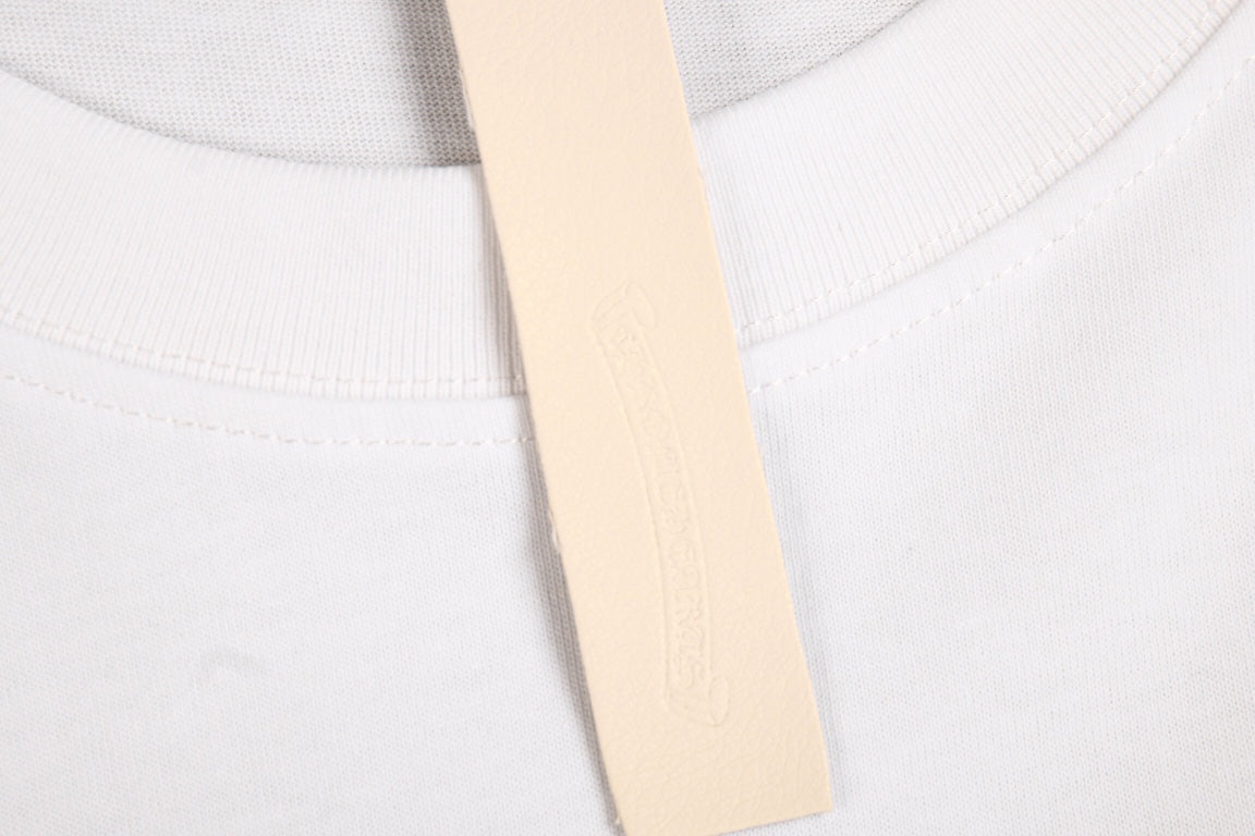 CHROME HEARTS HORSE SHOE LOGO T-SHIRT WHITE PINK - netstar®