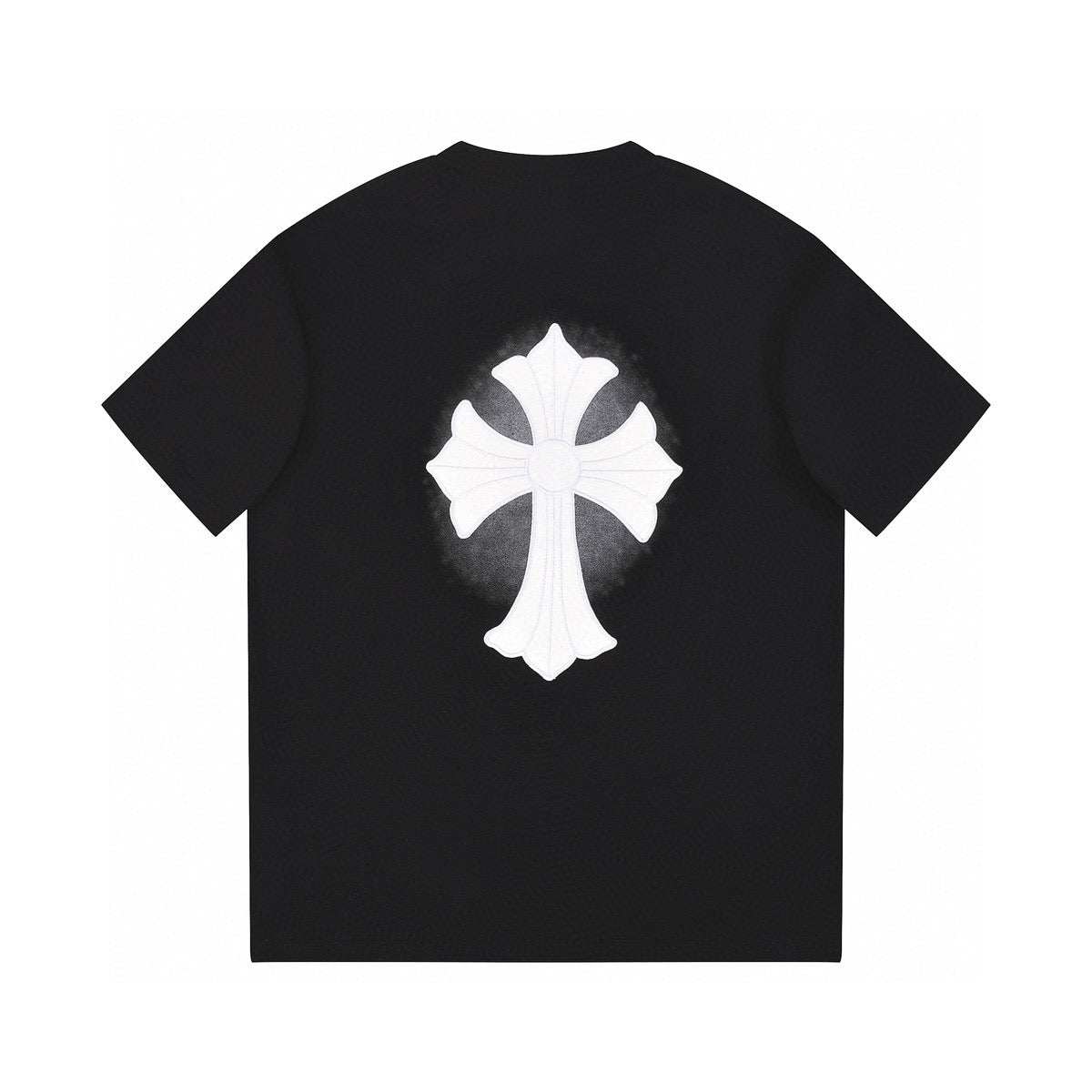 CHROME HEARTS WHITE CROSS T-SHIRT BLACK - netstar®
