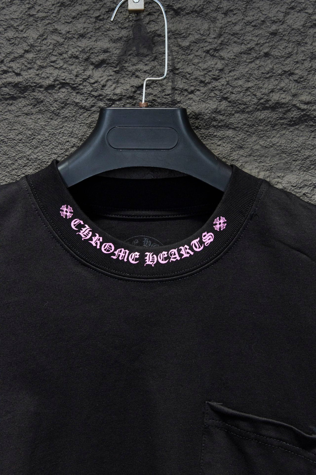 CHROME HEARTS PURPLE COLLAR LONGSLEEVE BLACK - netstar®