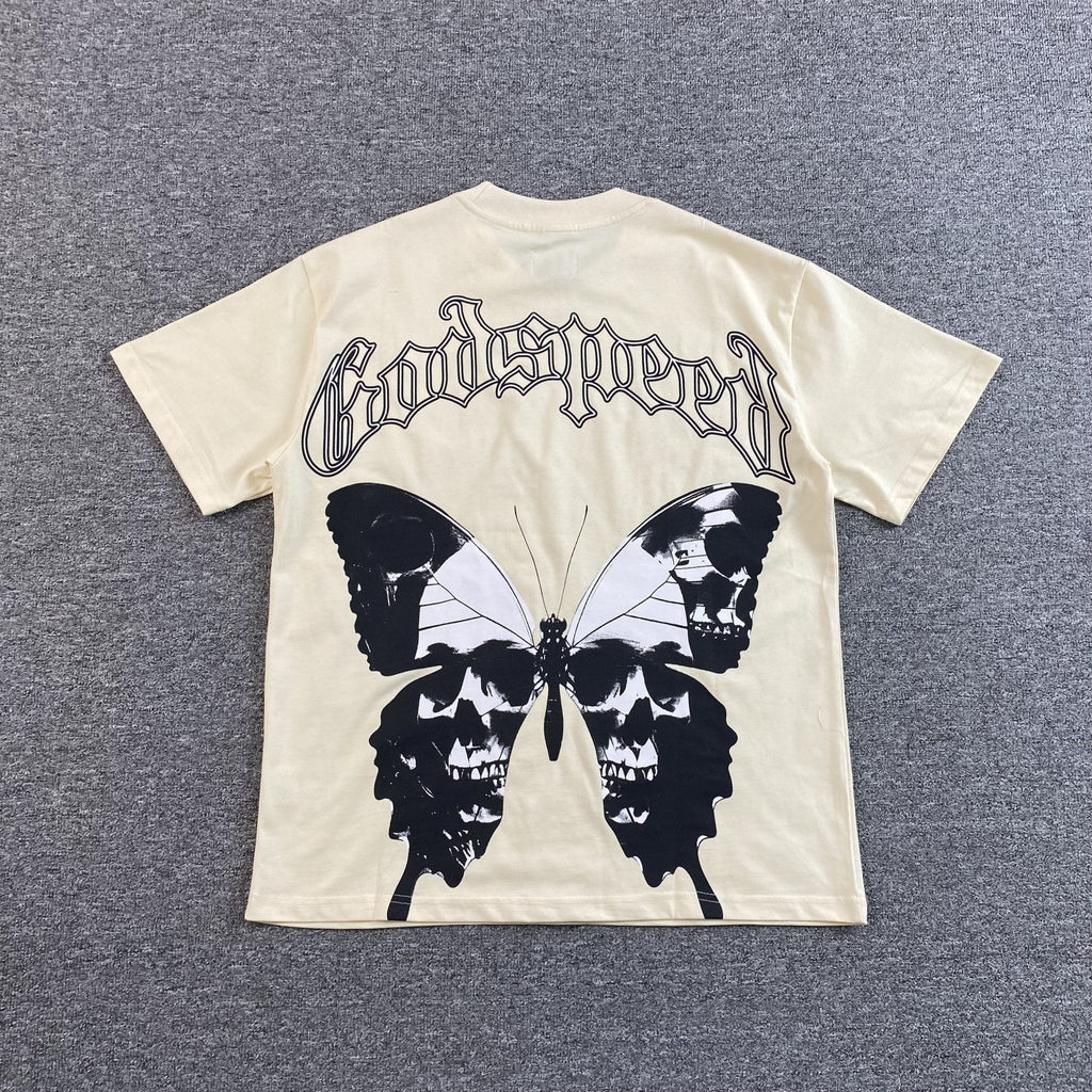 GODSPEED BUTTERFLY EFFECT T - SHIRT BONE - netstar®