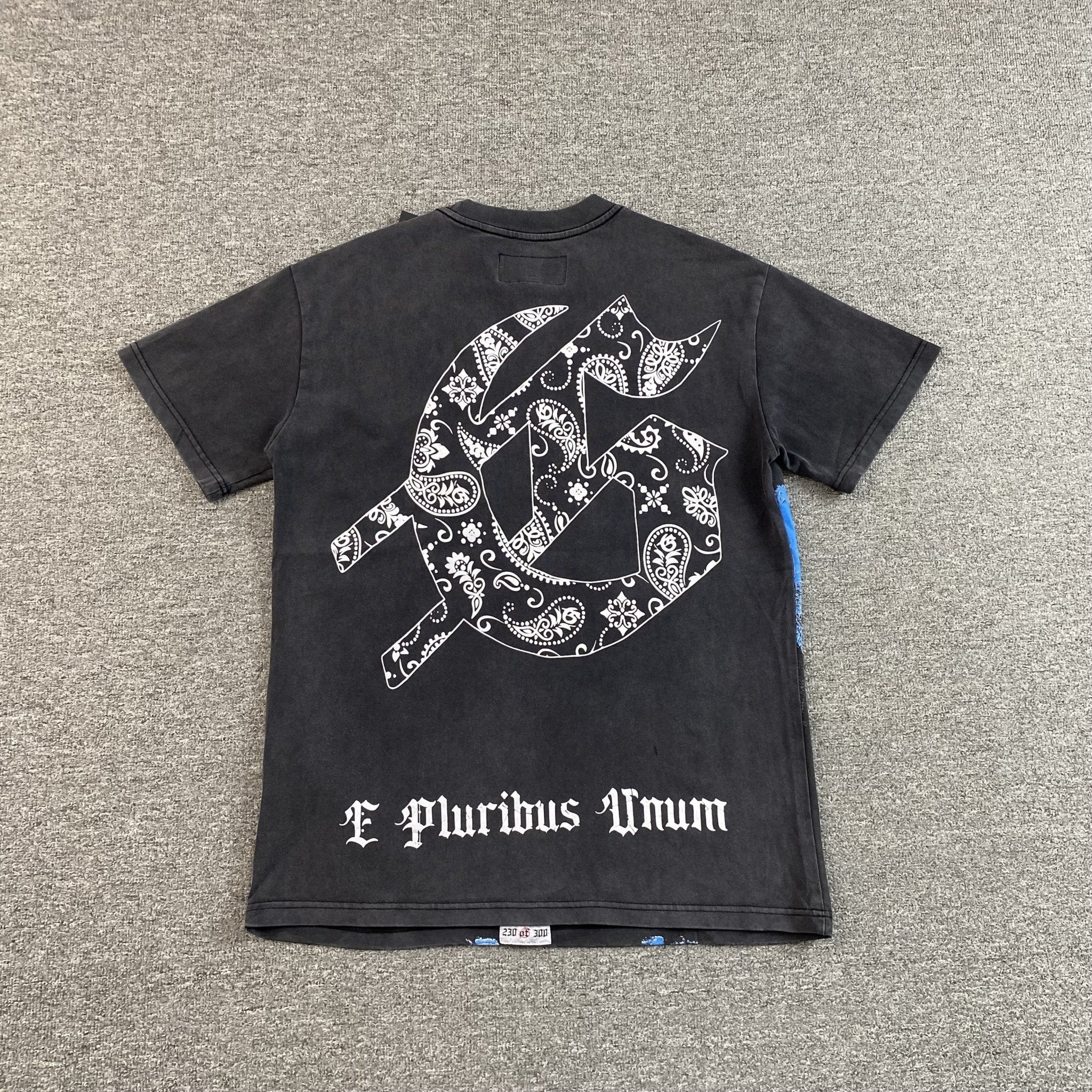 GODSPEED HILLS HAVE EYES T - SHIRT WASHED BLACK - netstar®