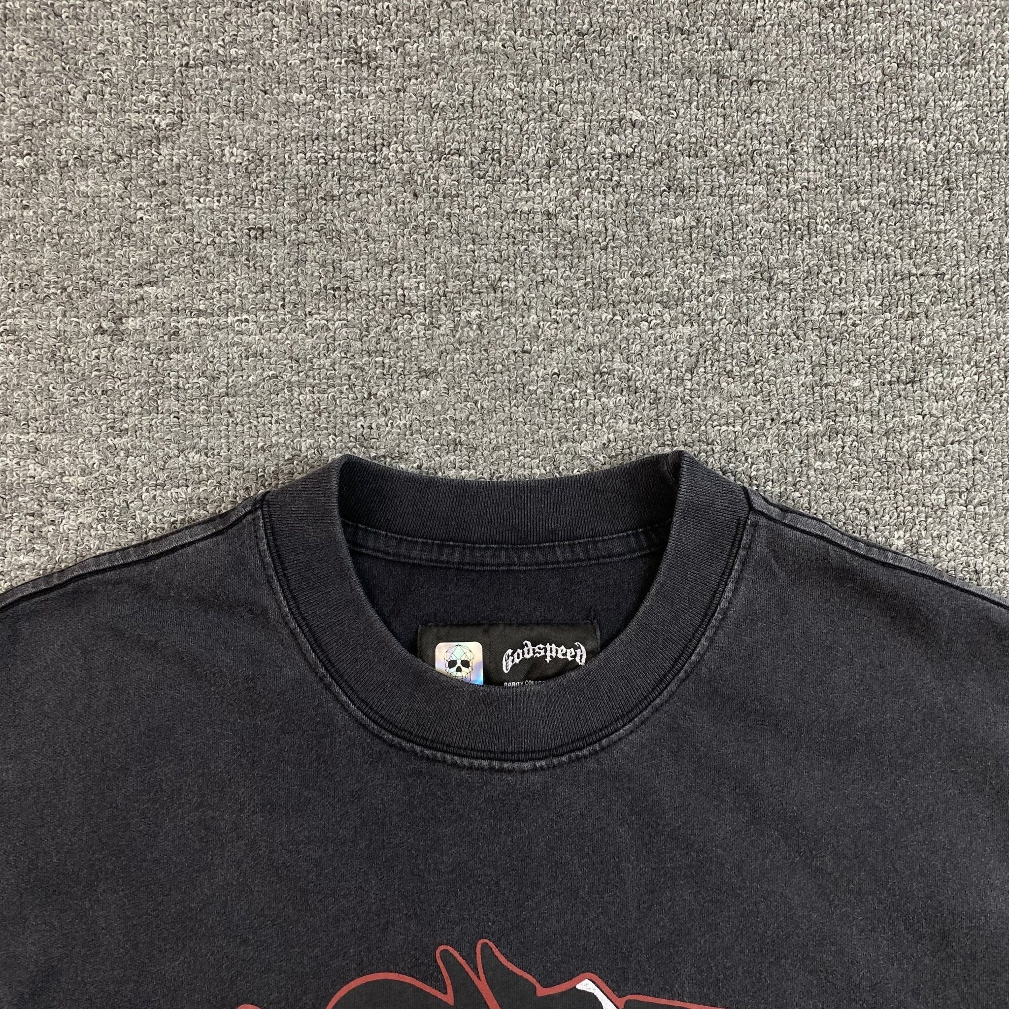 GODSPEED RACER GOLDIE T - SHIRT WASHED BLACK - netstar®
