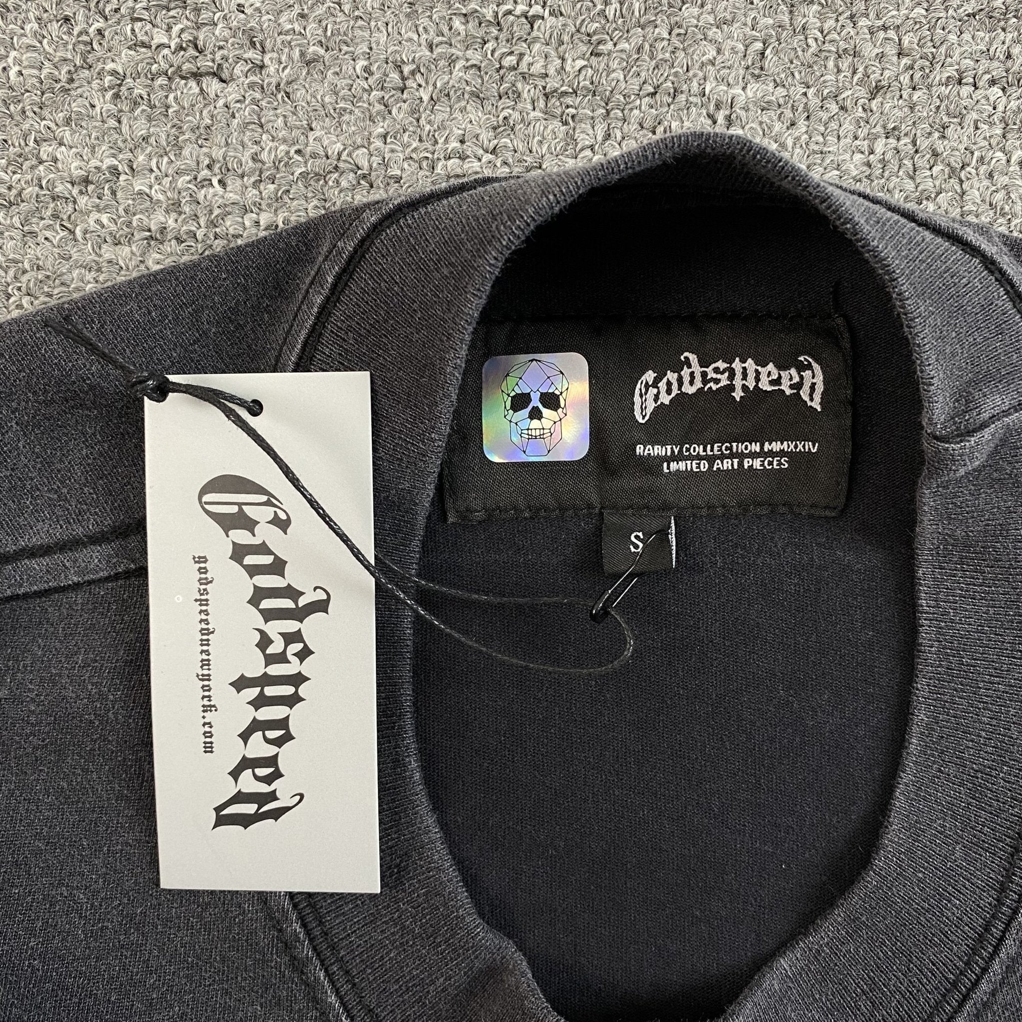 GODSPEED RACER GOLDIE T - SHIRT WASHED BLACK - netstar®