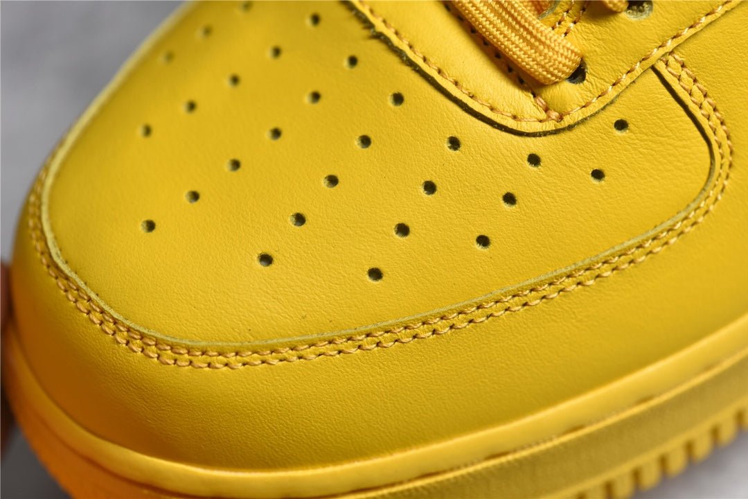 NIKE AIR FORCE 1 x OFF-WHITE ICA UNIVERSITY GOLD - netstar