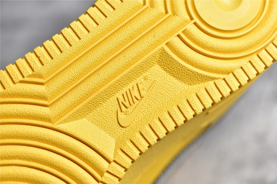 NIKE AIR FORCE 1 x OFF-WHITE ICA UNIVERSITY GOLD - netstar