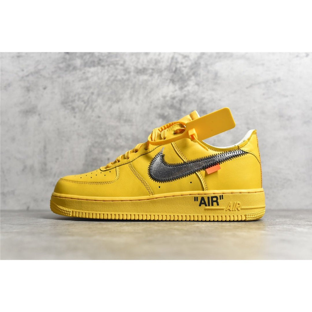 NIKE AIR FORCE 1 x OFF-WHITE ICA UNIVERSITY GOLD - netstar