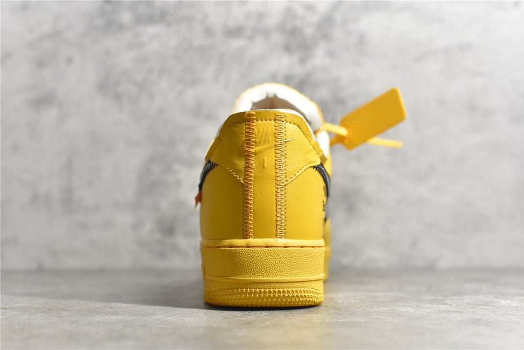 NIKE AIR FORCE 1 x OFF-WHITE ICA UNIVERSITY GOLD - netstar