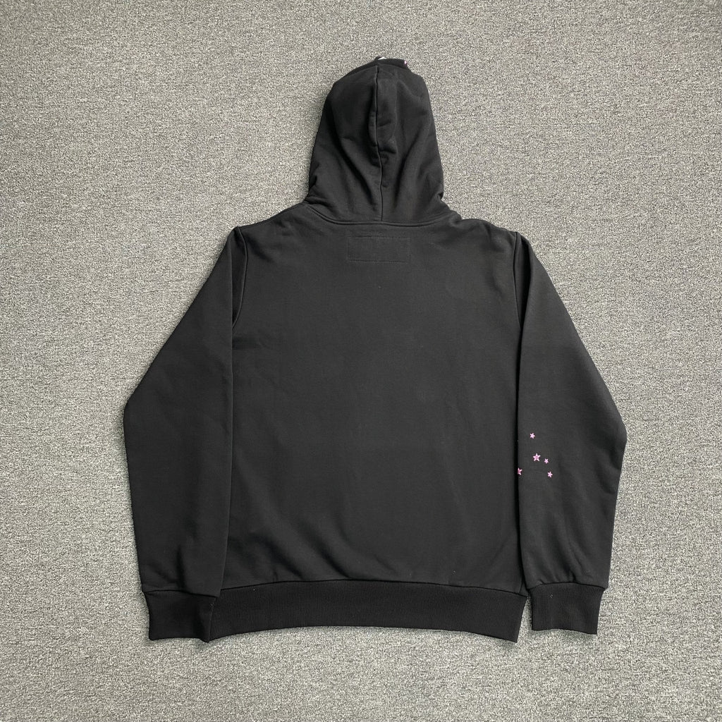 SP5DER ANGEL NUMBER HOODIE BLACK - netstar®