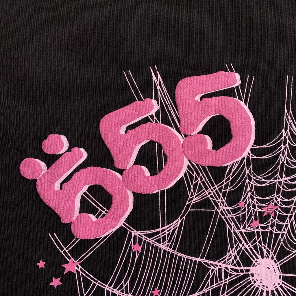 SP5DER ANGEL NUMBER HOODIE BLACK - netstar®