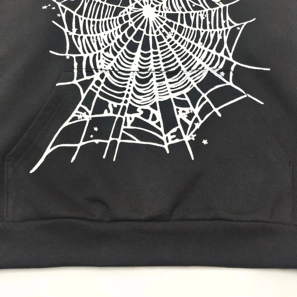 SP5DER OG WEB HOODIE BLACK - netstar®