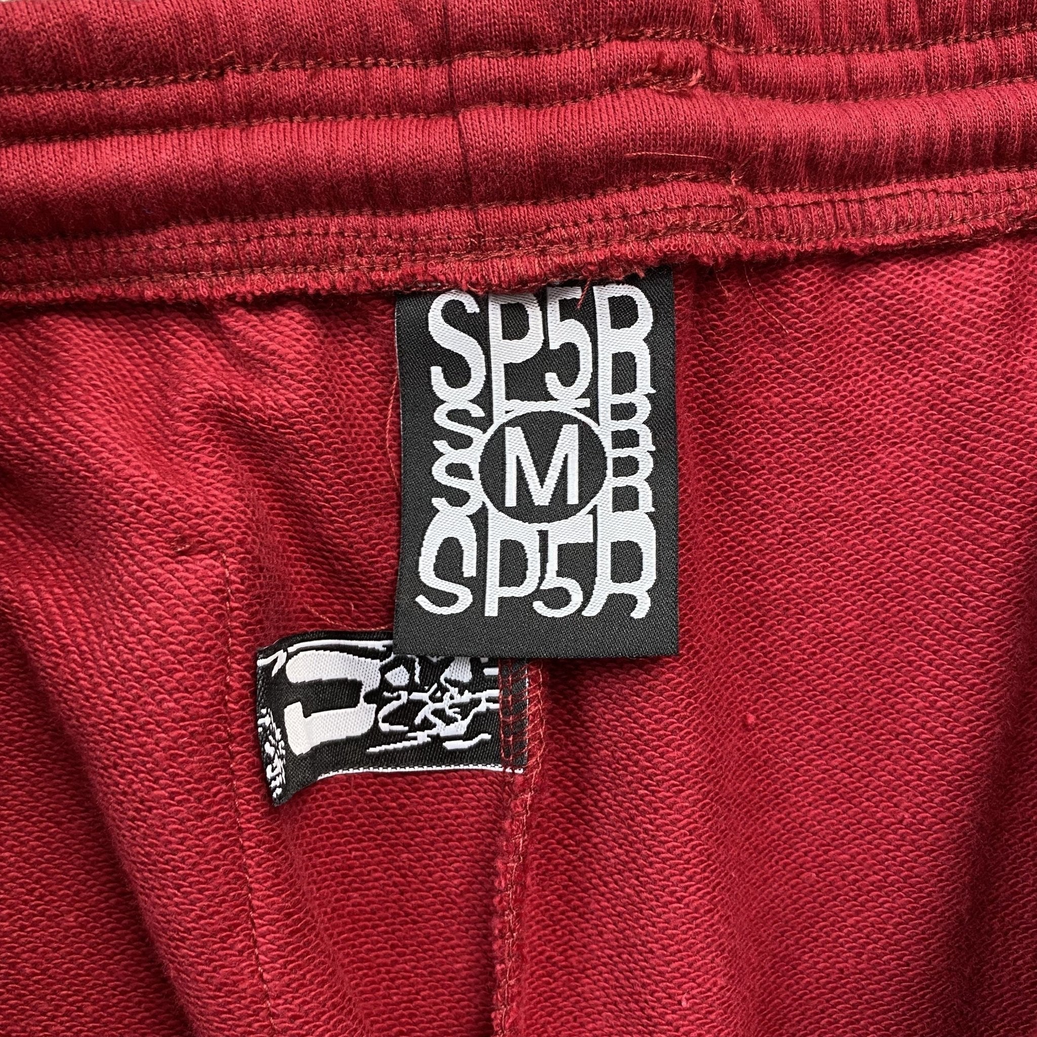SP5DER VVS SWEATPANTS RED - netstar®