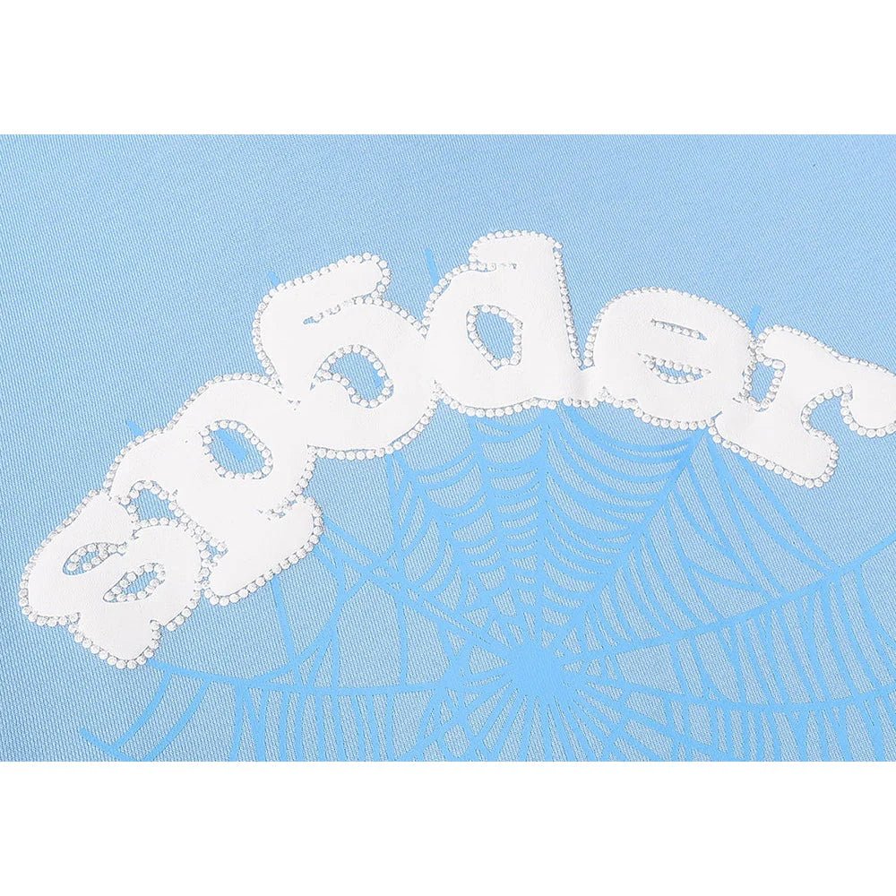 SP5DER WEB HOODIE SKY BLUE - netstar®